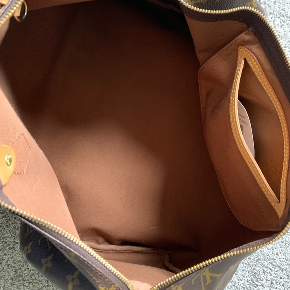 Louis Vuitton Brown and Tan Monogram speedy 40 - Picture 13 of 16